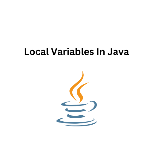 24.Local Variables In Java